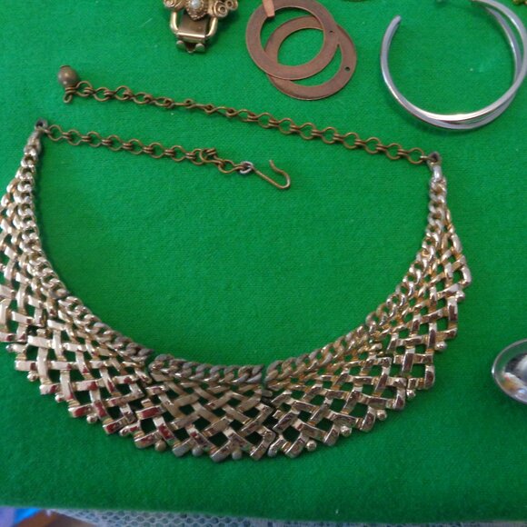 RETRO VINTAGE JEWELRY Parts & Pieces Lot - Picture 8 of 14